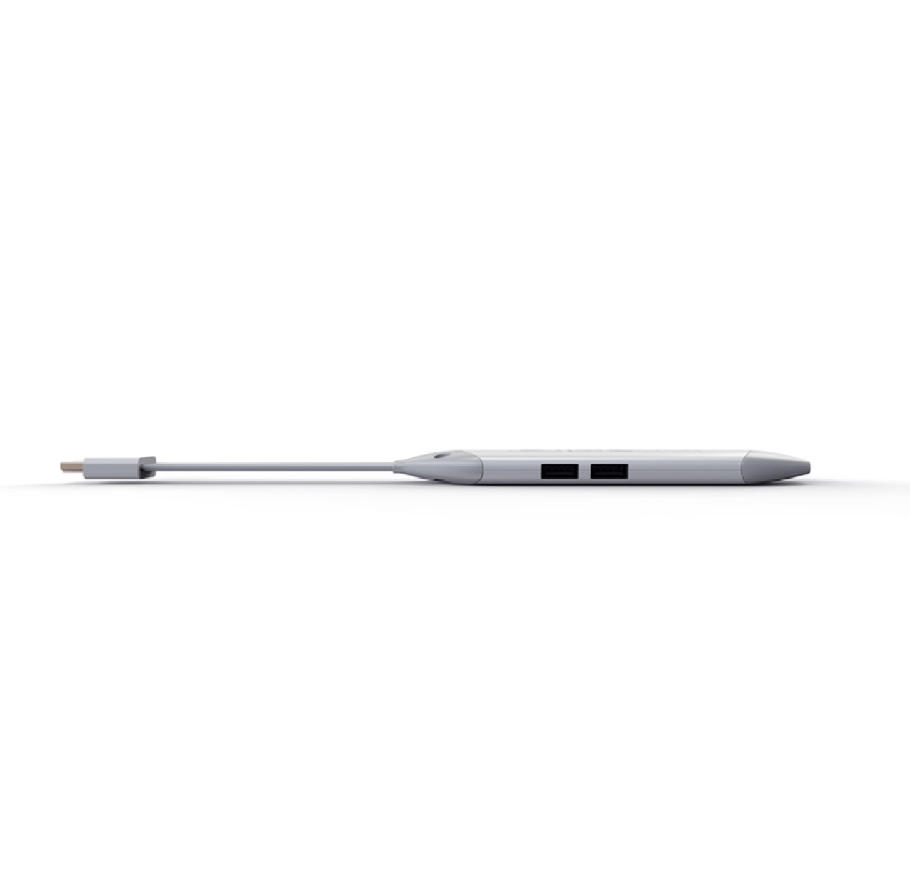 Inncable Android stick on a desk next to its remote